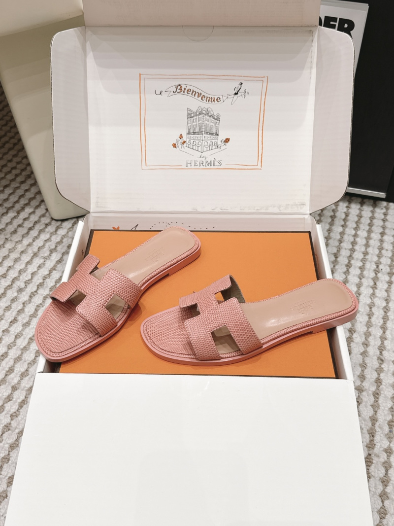 Женские шлёпанцы H-образной формы Hermès