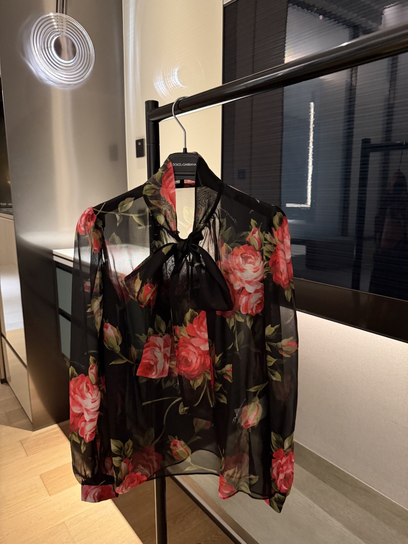 Повседневное платье с цветочным принтом Dolce & Gabbana