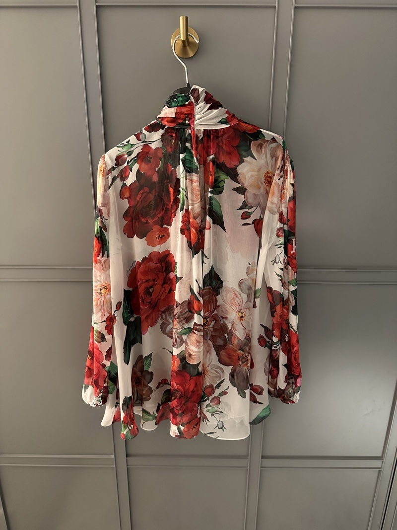 Рубашка с цветочным принтом Dolce & Gabbana