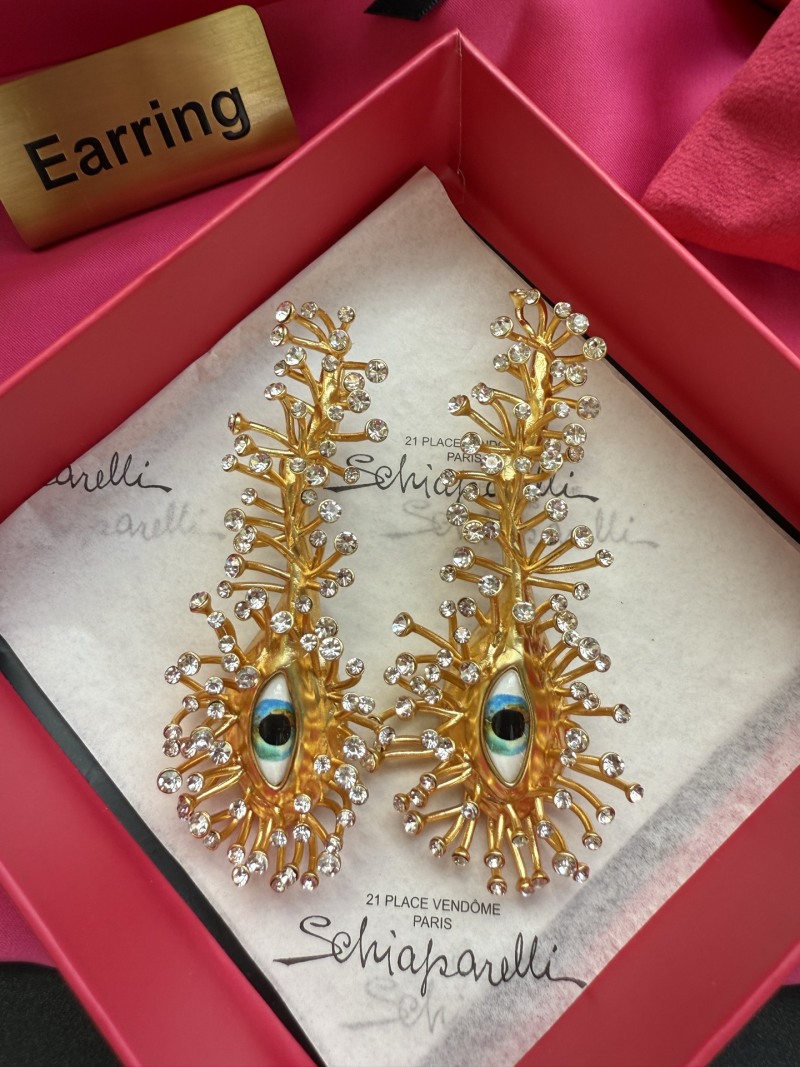 Серьги Schiaparelli с глазом