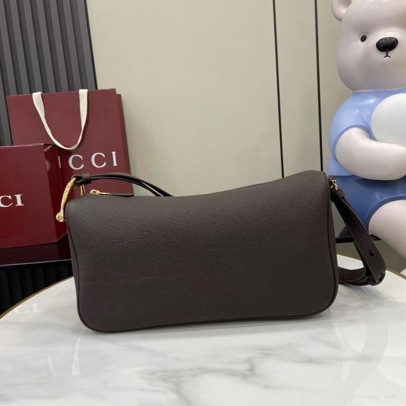 Сумка-клатч Gucci коричневая