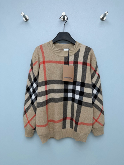 Свитер Burberry с классическим клетчатым узором