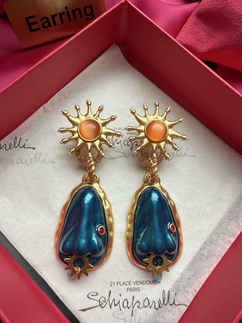 Серьги Schiaparelli