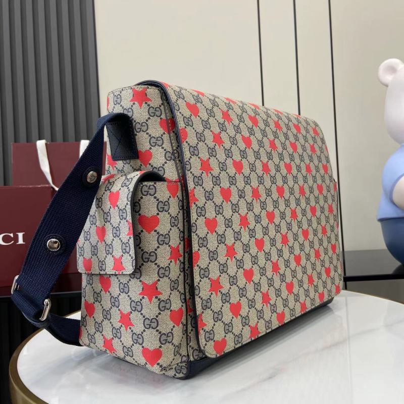 Плечевая сумка Gucci с принтом