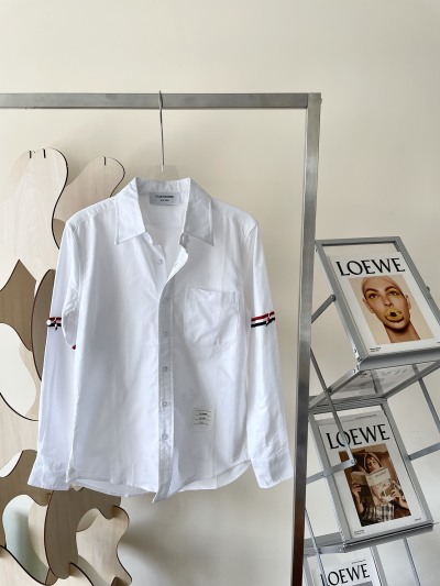 Рубашка Thom Browne белая