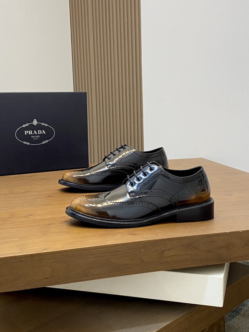 Мужские туфли Прада с перфорацией Prada