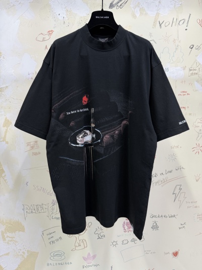 Футболка Balenciaga с принтом You have to have faith