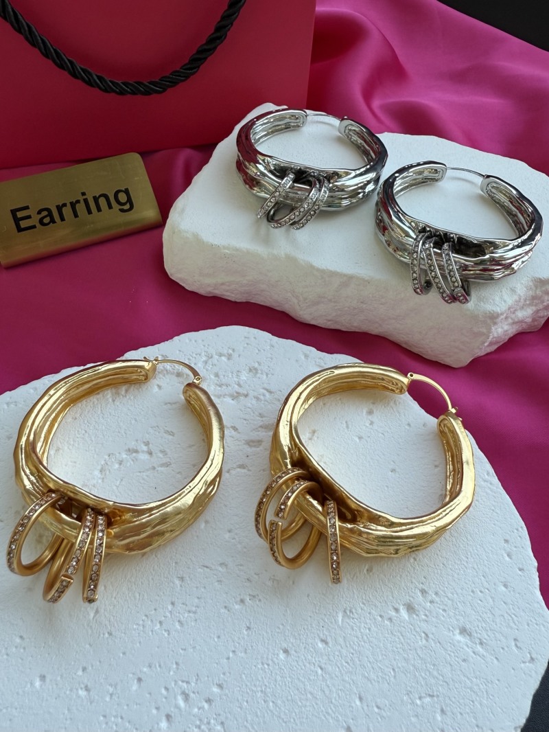 Серьги с кристаллами Schiaparelli