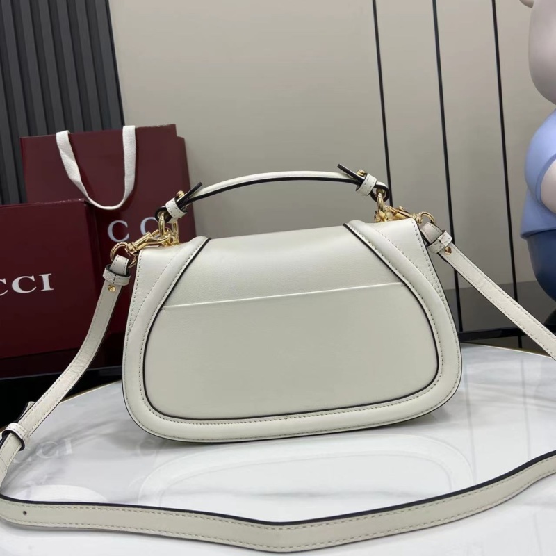 Женская сумка Gucci белого цвета