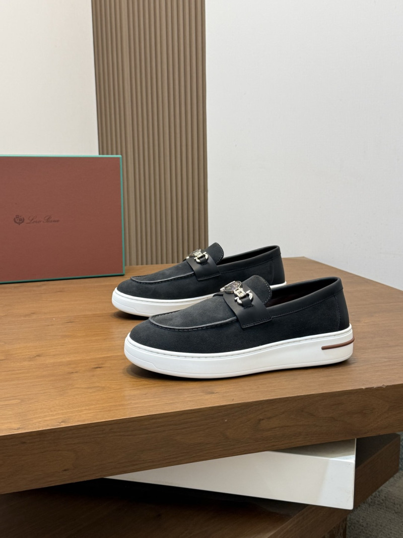 Мужские лоферы Loro Piana Tennis Walk с металлической фурнитурой