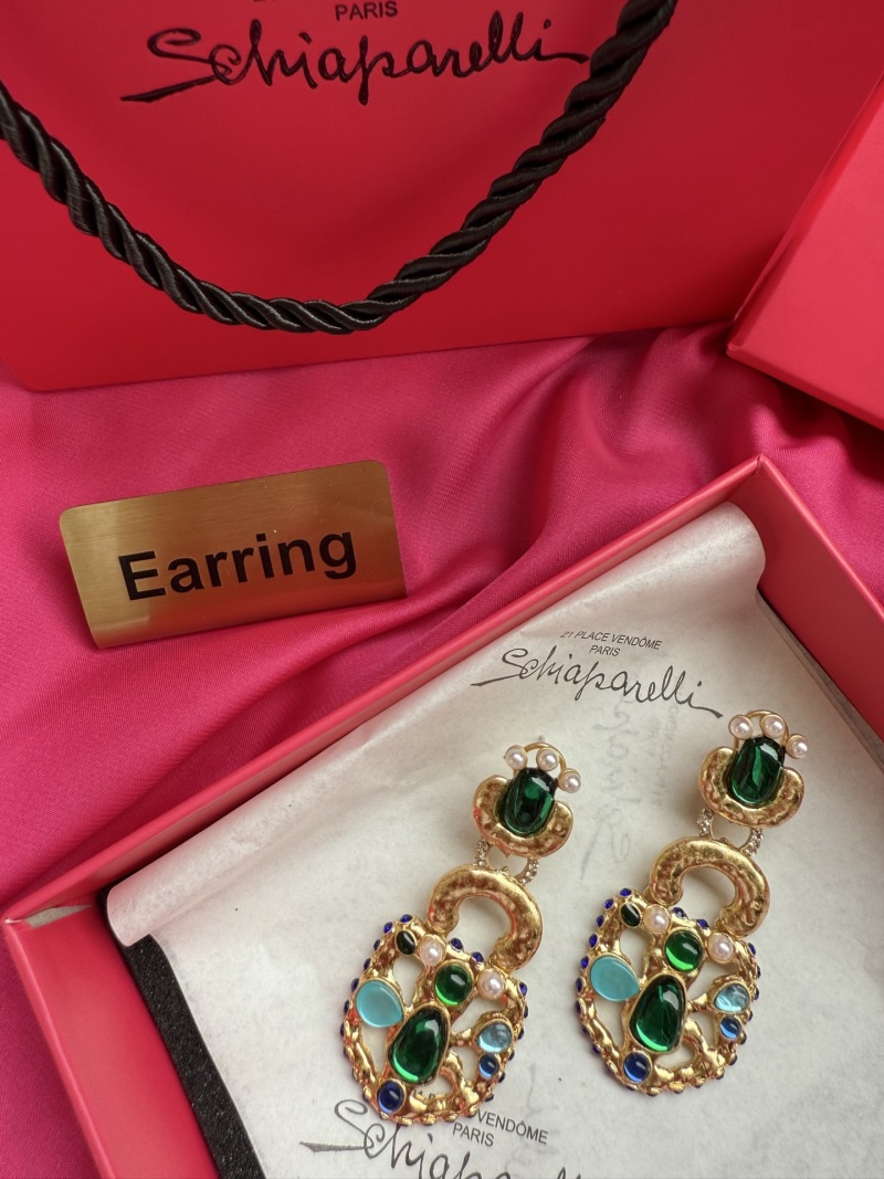 Серьги Schiaparelli