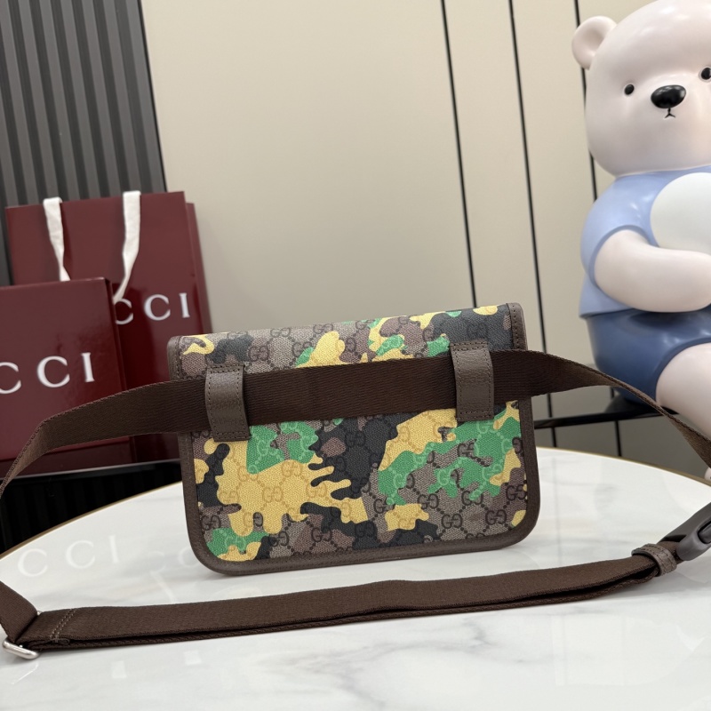Поясная сумка Gucci с камуфляжным принтом