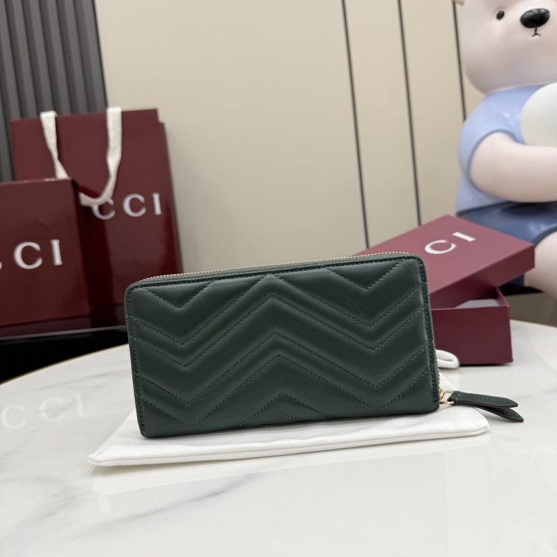 Портмоне Gucci с молнией и логотипом GG