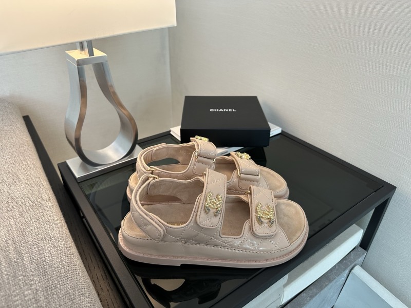 Сандали Chanel 26A на липучке