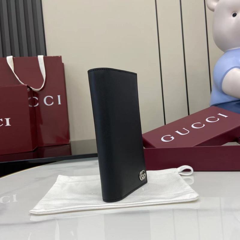 Портмоне Gucci черное с логотипом