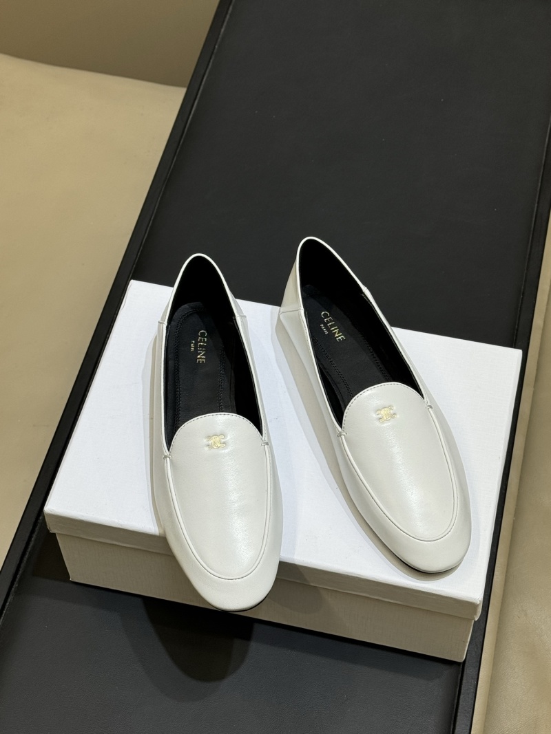 Лоферы Celine из натуральной кожи