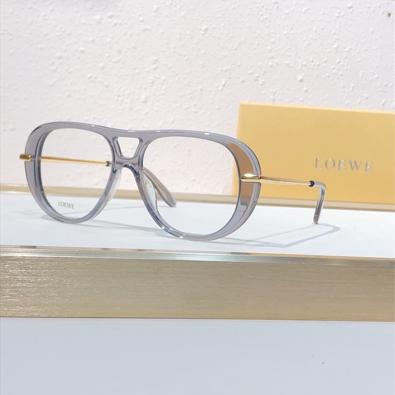 Очки Loewe с черепаховой оправой