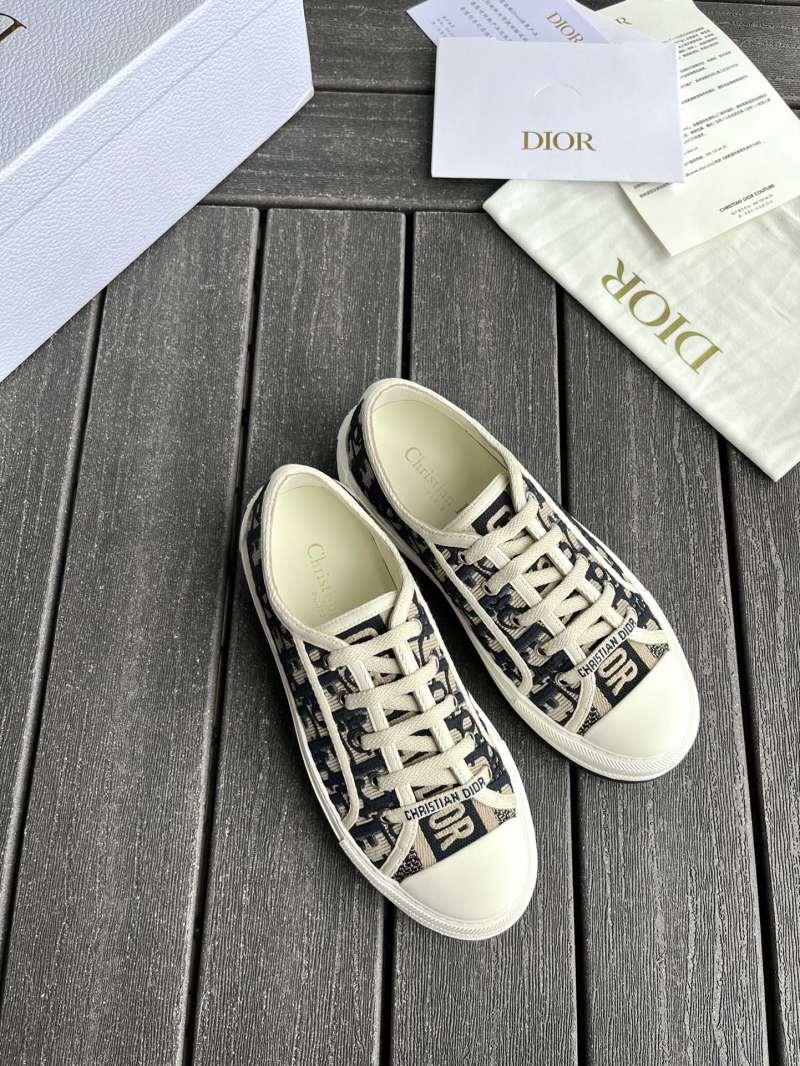 Женские кроссовки Dior Walk 'n'Dior с принтом