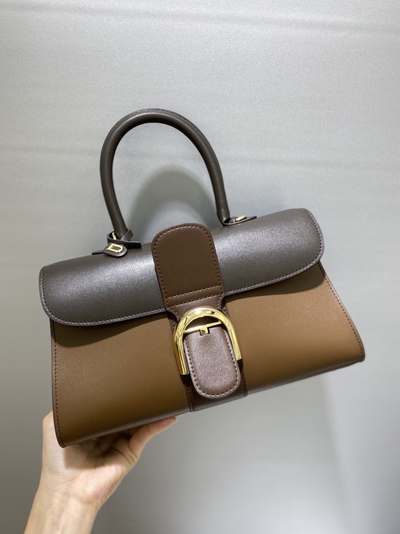 Сумка Delvaux Brillant Box двухцветная