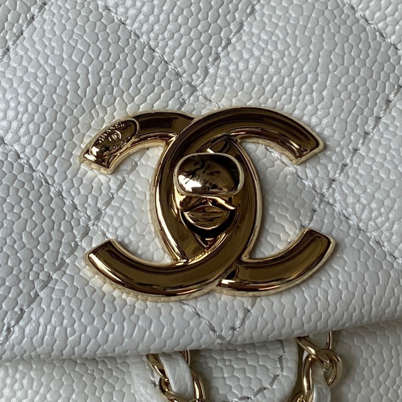Рюкзак белый Chanel
