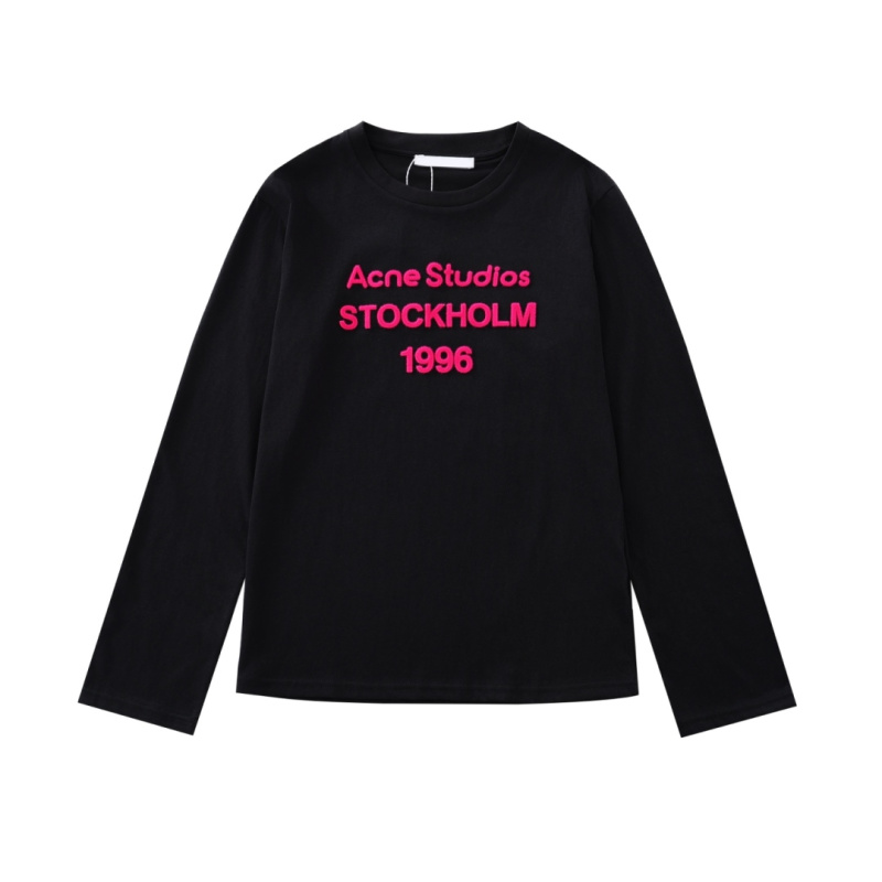 Футболка с длинным рукавом с принтом Acne Studios