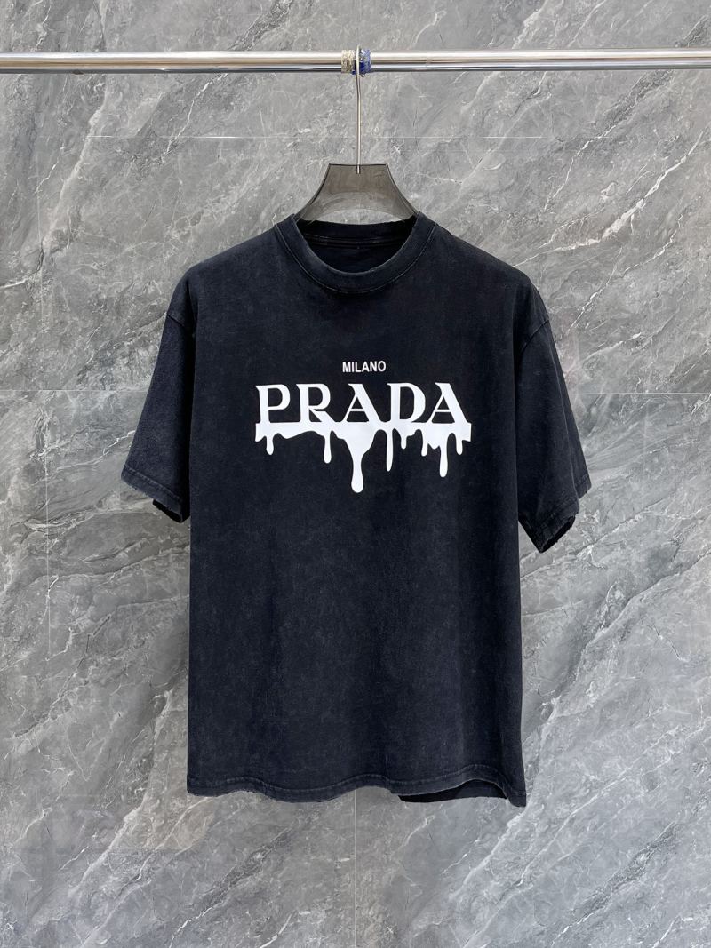 Мужская футболка Prada с принтом MILANO