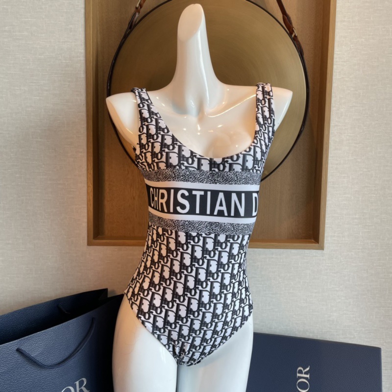 Купальник женский Christian Dior с монограммой