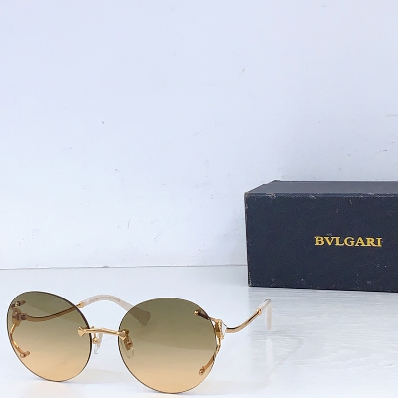 Солнцезащитные очки Bvlgari BV 9039B, золотая оправа