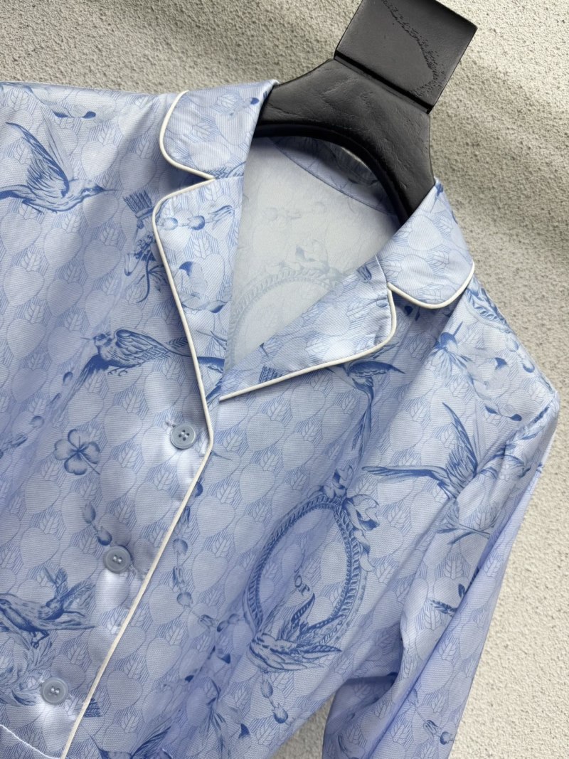 Платье Dior с водяным принтом