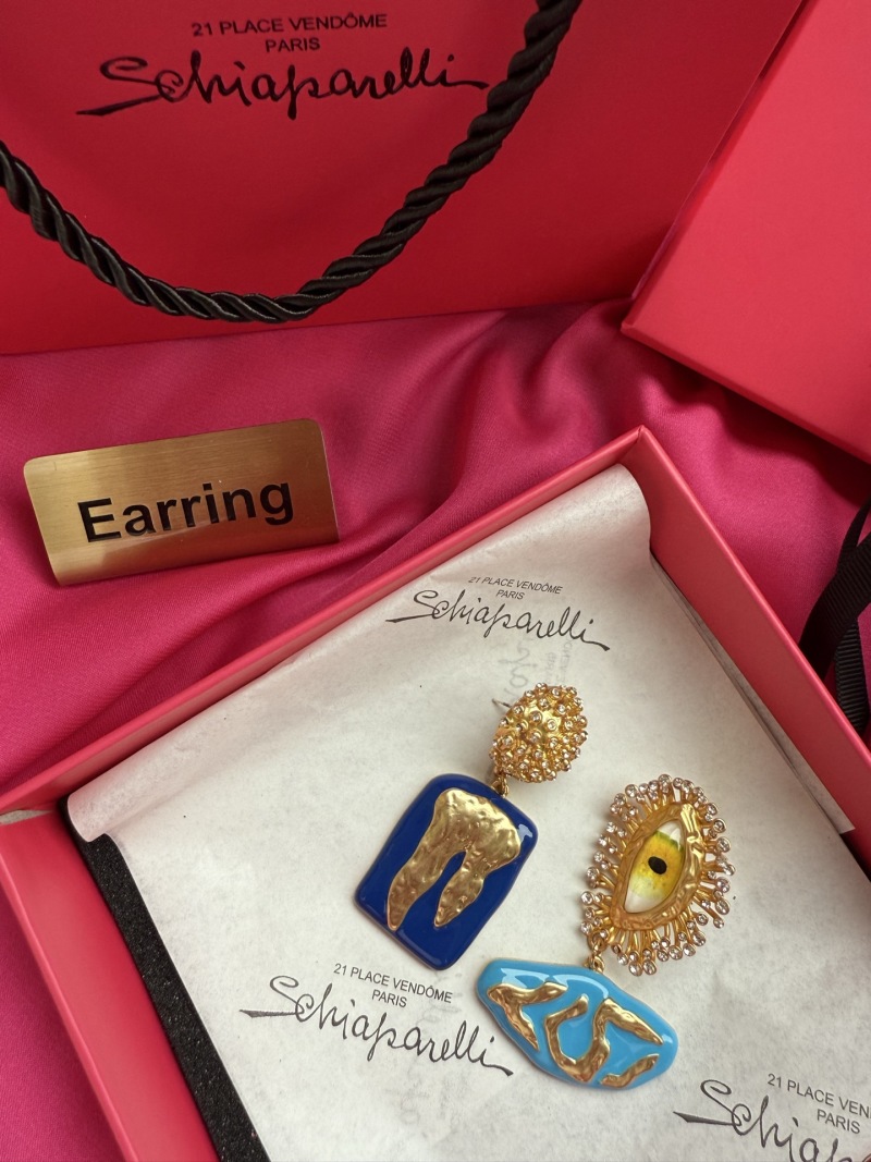 Серьги Schiaparelli