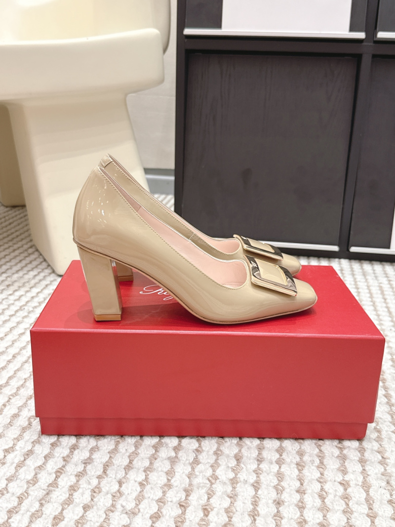 Roger Vivier женские туфли на каблуке с квадратным носком