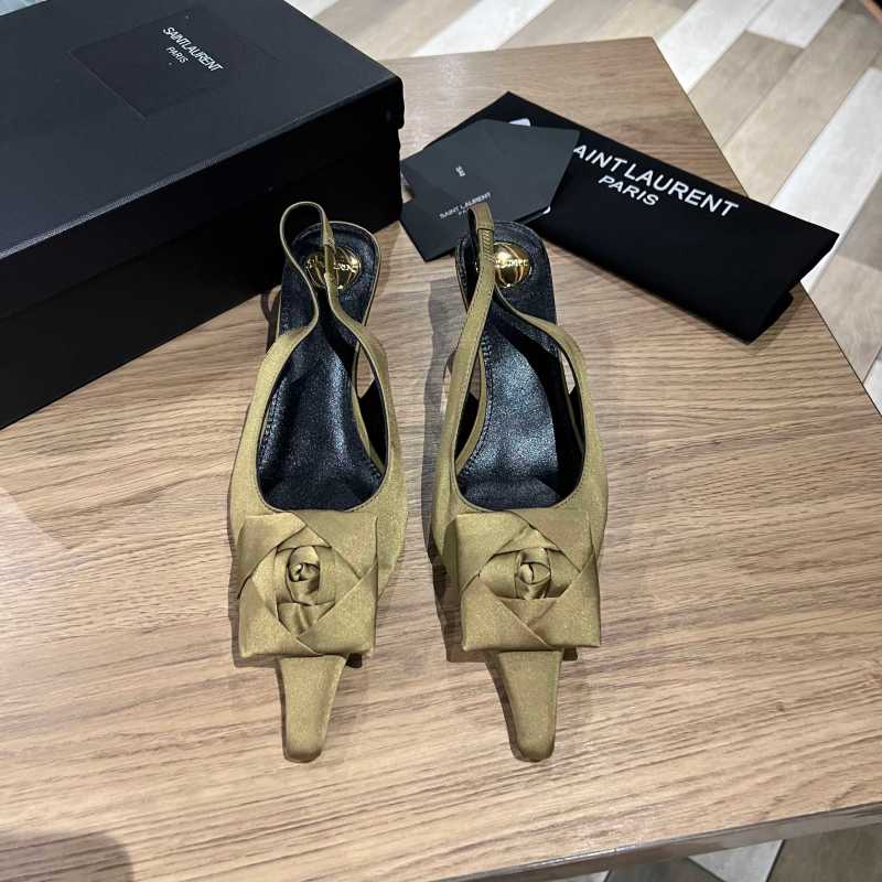 Туфли Saint Laurent с декоративным узором