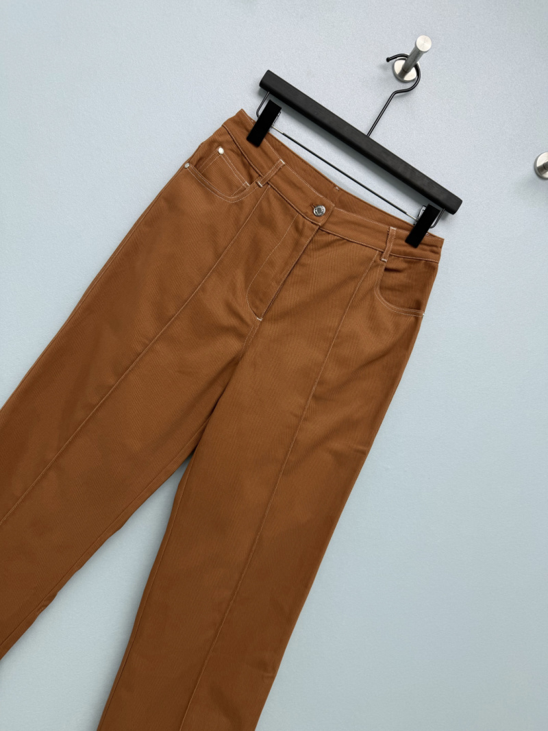 Брюки прямого кроя Hermès