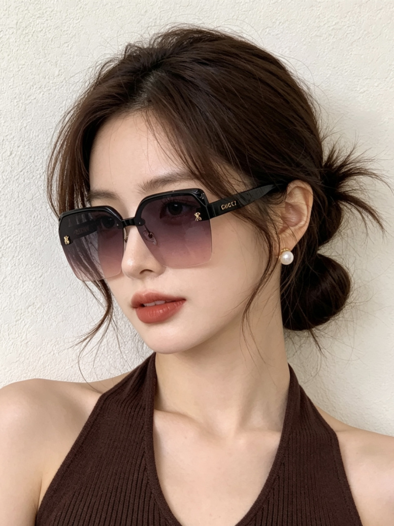 Солнцезащитные очки, классический квадратный дизайн Gucci