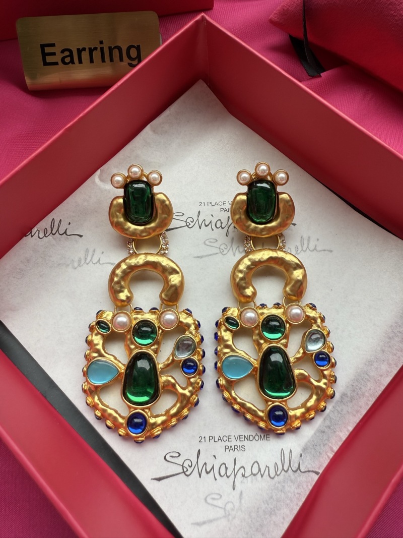 Серьги Schiaparelli