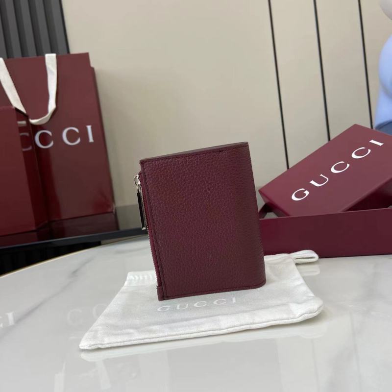Кошелёк Gucci бордовый