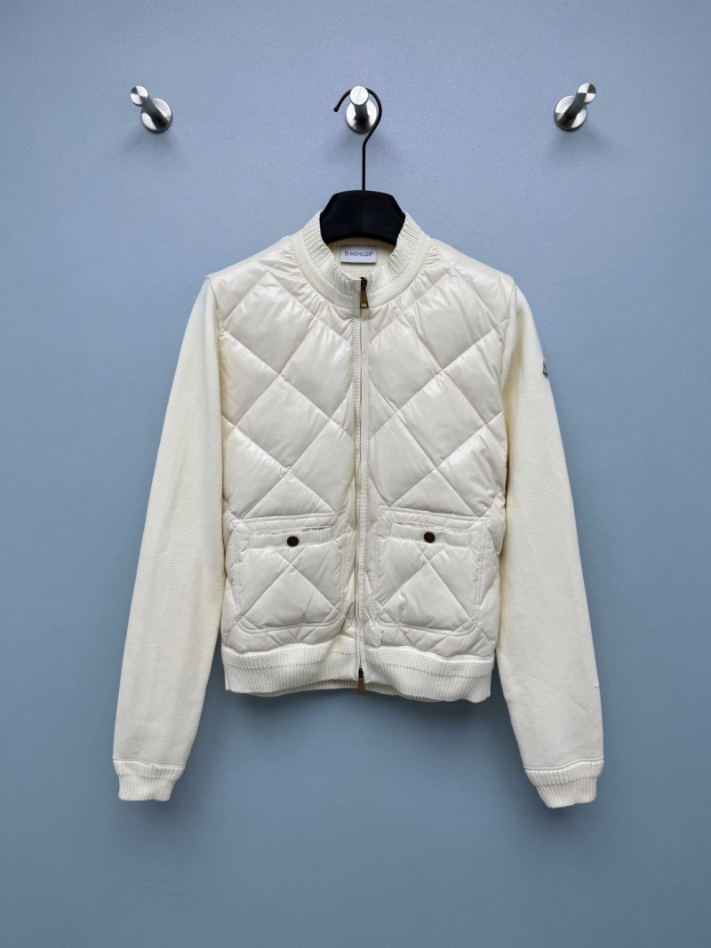Куртка Moncler с ромбовидной стёганой отделкой