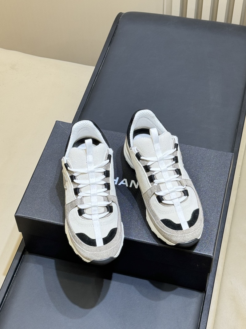 Женские кроссовки с увеличенной подошвой Chanel