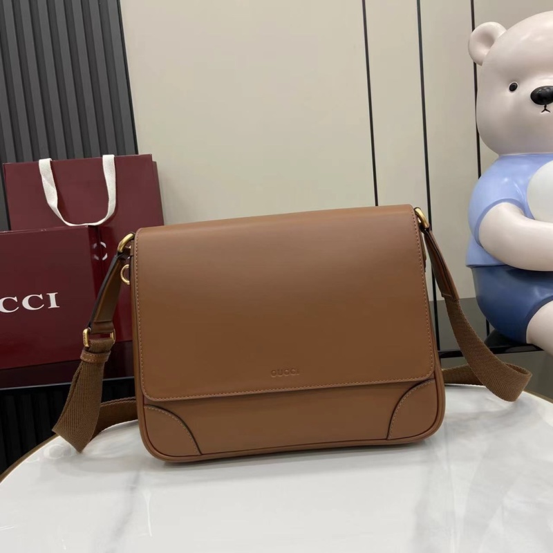 Сумка кросс-боди Gucci коричневая