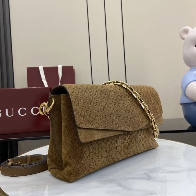 Сумка-клатч Gucci с цепочкой и ремнем