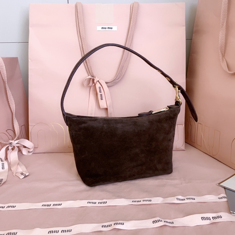 Miu Miu Мини-сумка из замши