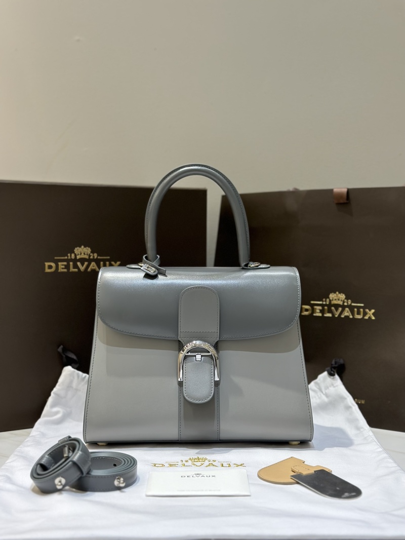 Сумка Delvaux серая