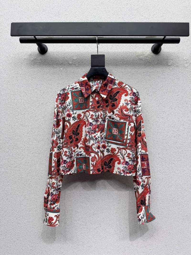 Рубашка с принтом Gucci