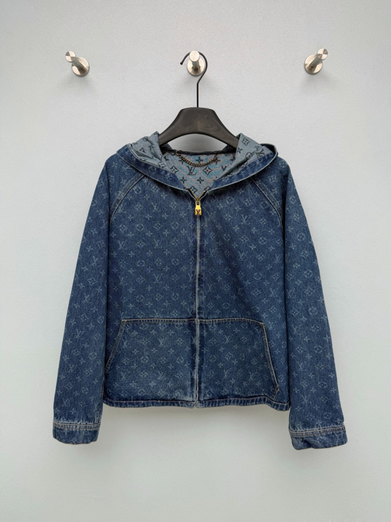 Джинсовая куртка Louis Vuitton с монограммой