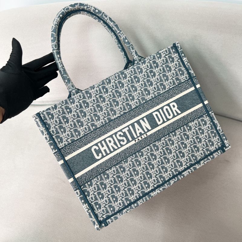Сумка Christian Dior Book Tote синяя