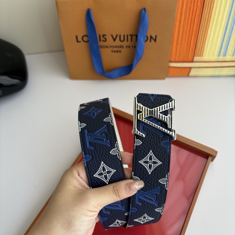 Двусторонний ремень с принтом Louis Vuitton
