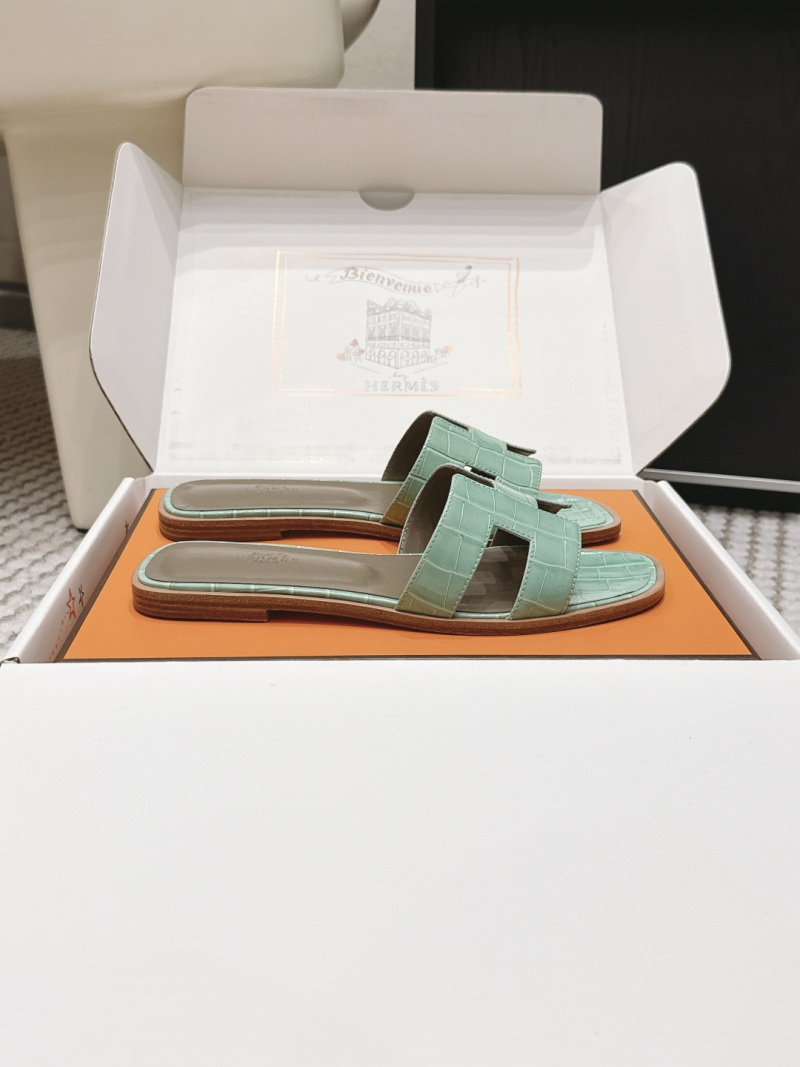 Женские шлёпанцы H-образные Hermès