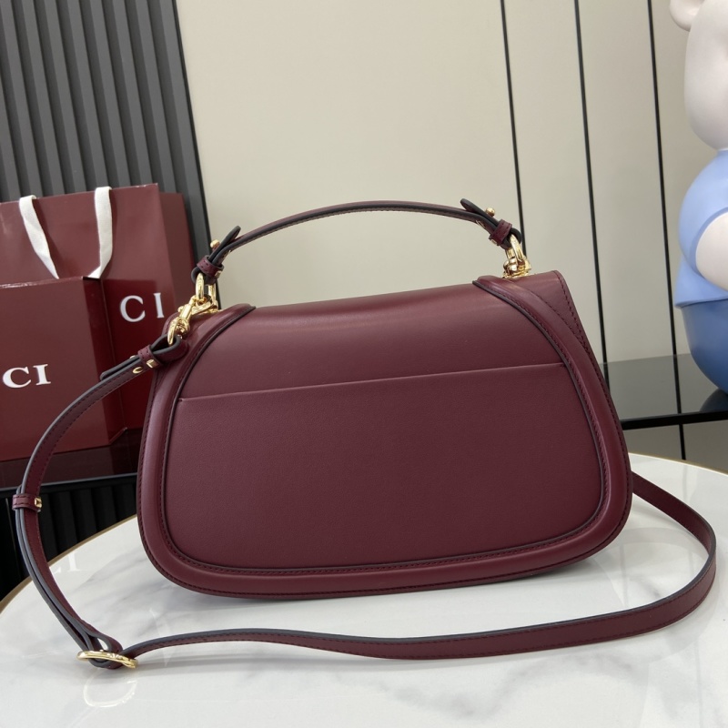 Женская сумка Gucci бордового цвета