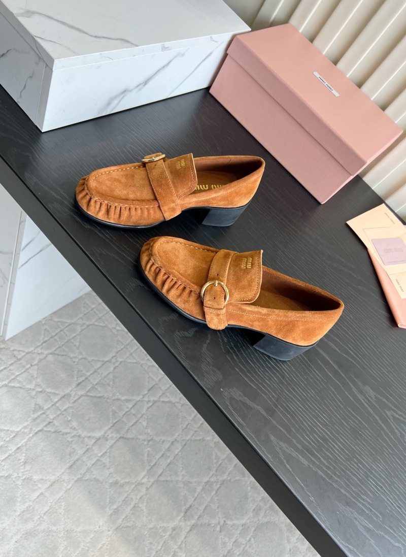 Лоферы Miu Miu
