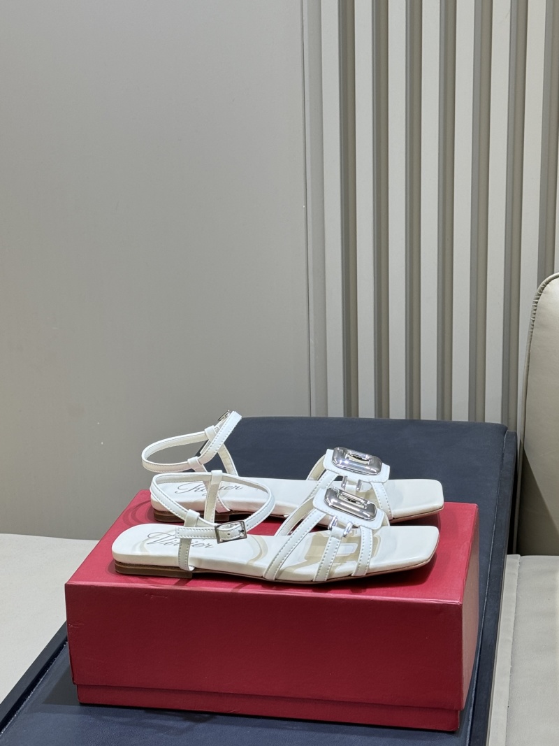 Женские сандалии с пряжкой Roger Vivier